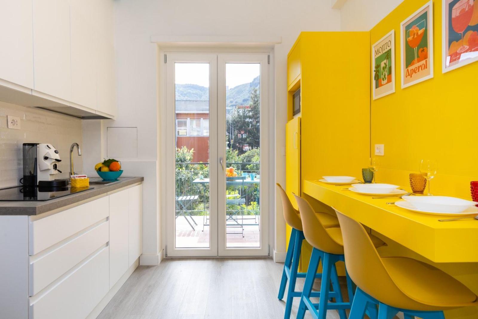 Apartamento Sunny Flat Península Sorrentina Exterior foto